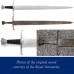 ENGLISH OR FRENCH SINGLE EDGED ARMING SWORD- ROYAL ARMOURIES